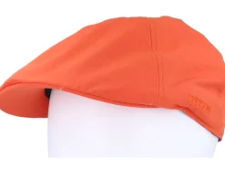 Texas Wr Bright Orange Flat Cap - Stetson