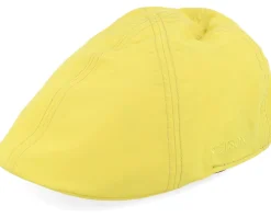 Texas Wr Yellow Flat Cap - Stetson
