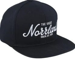 Tgn Big-fit Cap Black Snapback - SQRTN