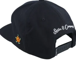 Tgn Big-fit Cap Black Snapback - SQRTN
