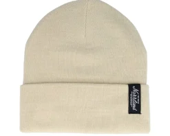 Tgn Patch Beanie Sand Cuff - SQRTN