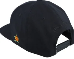 Tgn Script Big-fit Cap All Black Snapback - SQRTN