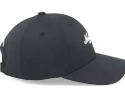 TGN Script Hooked Cap Black Adjustable - SQRTN