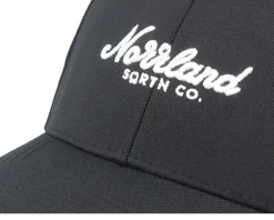 TGN Script Hooked Cap Black Adjustable - SQRTN