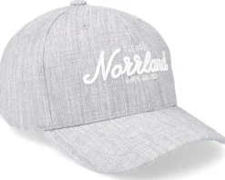 Tgn Script Hooked Cap Grey Adjustable - SQRTN