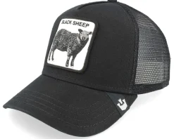The Black Sheep White/Black Trucker - Goorin Bros.