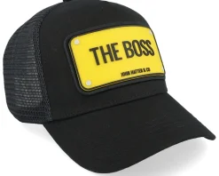 The Boss Black A-Frame Trucker - John Hatter & Co