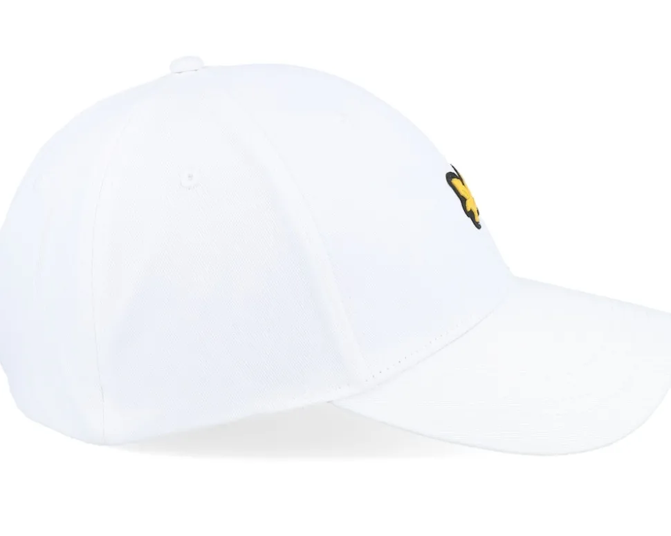 The Course Cap White Flexfit - Lyle & Scott