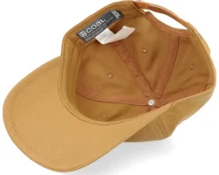 The Encore Low Profile Light Brown Dad Cap - Coal