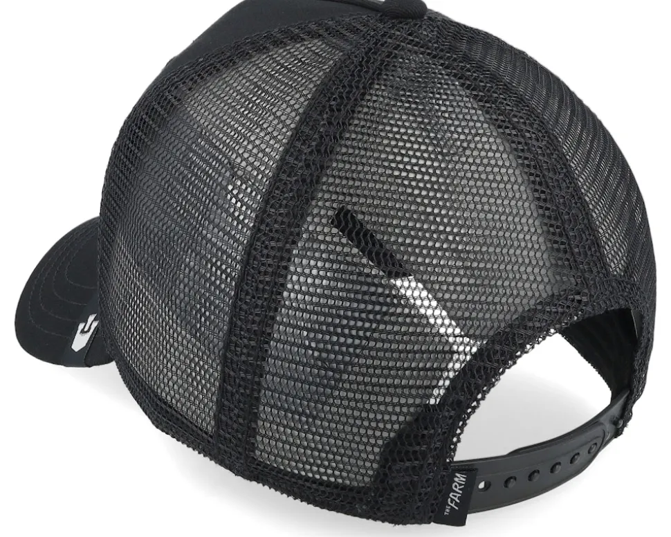 The French Frenchie Seasonal Core Black A-Frame Trucker - Goorin Bros.