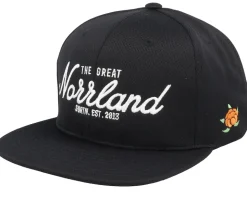 The Great Norrland Sport Black Snapback - SQRTN