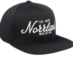 The Great Norrland Sport Black Snapback - SQRTN