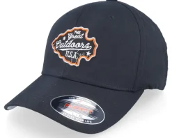 The Great Outdoors Usa Black Flexfit - Wild Spirit