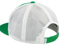 The Hauler Roomy Green/White Trucker - Coal