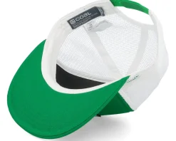 The Hauler Roomy Green/White Trucker - Coal