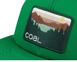 The Hauler Roomy Green/White Trucker - Coal