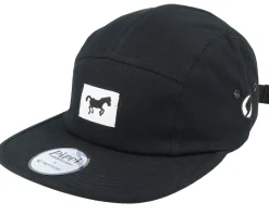 The Horse Silhouette Black 5-Panel - Pippi Longstocking