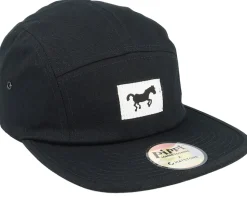 The Horse Silhouette Black 5-Panel - Pippi Longstocking