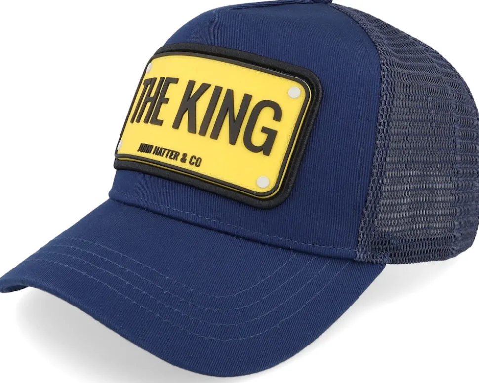 The King Blue A-Frame Trucker - John Hatter & Co