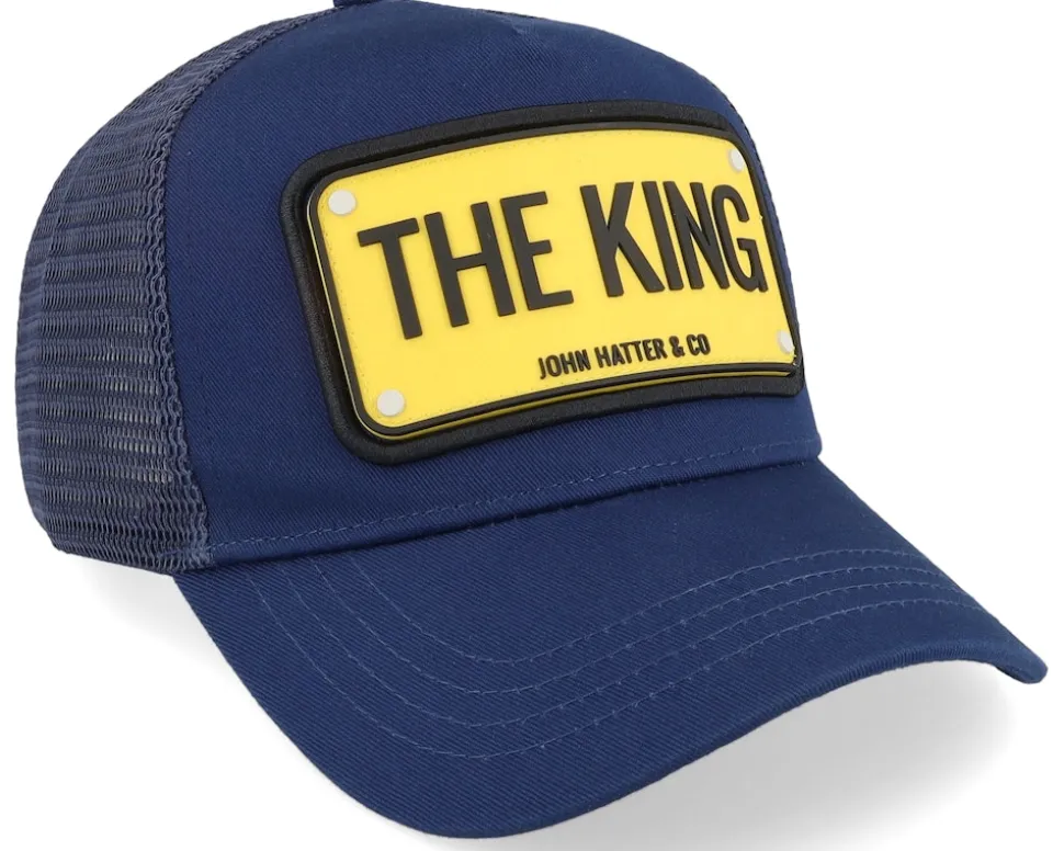 The King Blue A-Frame Trucker - John Hatter & Co