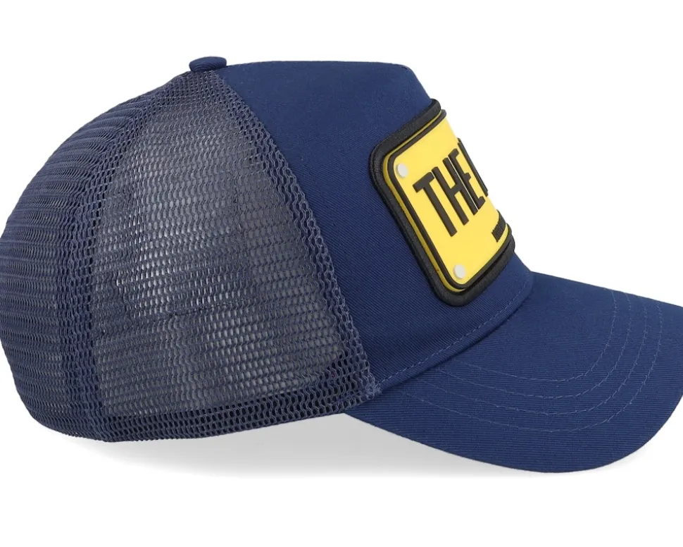 The King Blue A-Frame Trucker - John Hatter & Co