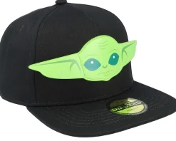 The Mandalorian Grogu Black Snapback - Difuzed