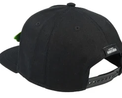 The Mandalorian Grogu Black Snapback - Difuzed