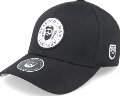 The President Of Beards Patch Black Flexfit - Bearded Man