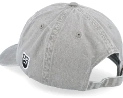 The President Of Beards Patch Grey Dad Cap - Bearded Man