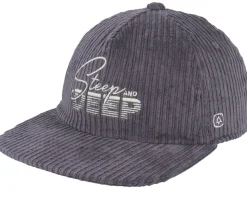 The Rally Cry Grey Strapback - Coal