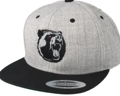 The Roar Grey/Black Snapback - Hunter