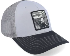The Scream Grey/Black Trucker - Public Domain