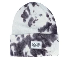 The Standard Black/White Tie Dye Cuff - Coal