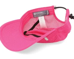 The Tempo Low Profile Neon Pink 5-Panel - Coal
