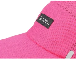 The Tempo Low Profile Neon Pink 5-Panel - Coal