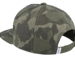The Uniform Cap Camo Snapback - Coal