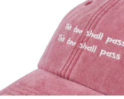 This Too Shall Pass Red Dad Cap - Fair