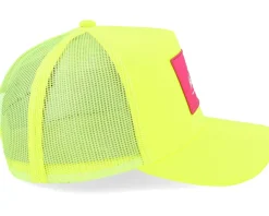 Thomas Campbell Whaler Mesh Logo Evening Primrose A-Frame Trucker - Herschel