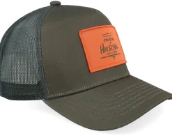 Thomas Campbell Whaler Tall Mesh Logo Forest Night A-Frame Trucker - Herschel