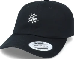 Tic Tac Toe Black Dad Cap - Abducted