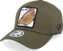 Tinca Tinca Tench Doctor Fish Wooly Combed Olive Flexfit - Skillfish