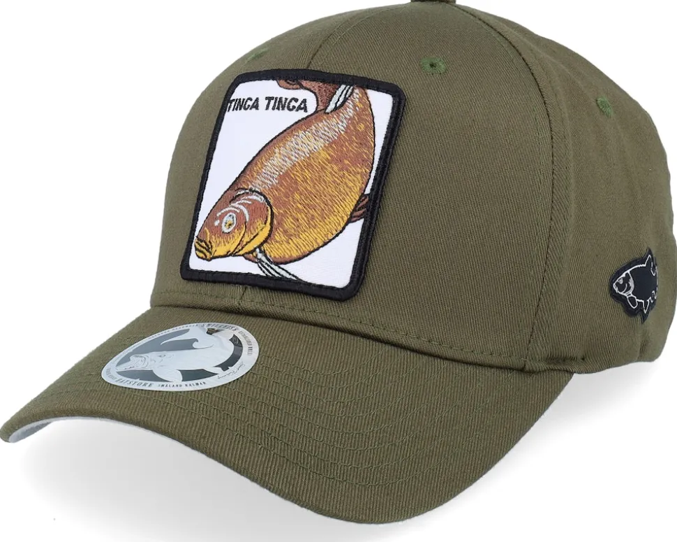 Tinca Tinca Tench Doctor Fish Wooly Combed Olive Flexfit - Skillfish