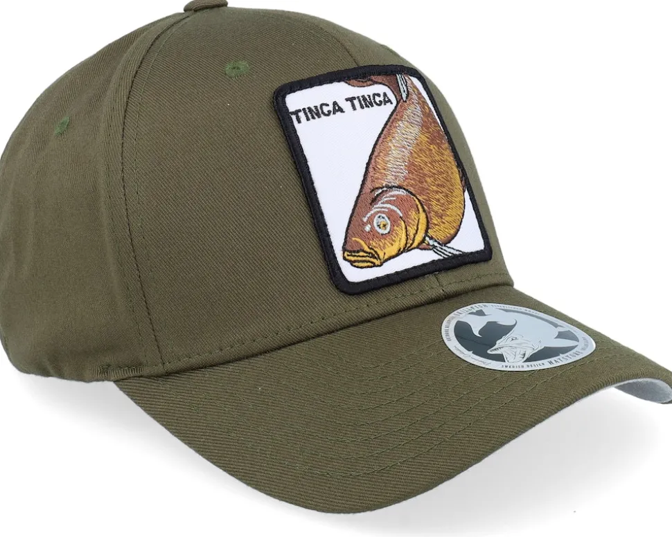 Tinca Tinca Tench Doctor Fish Wooly Combed Olive Flexfit - Skillfish