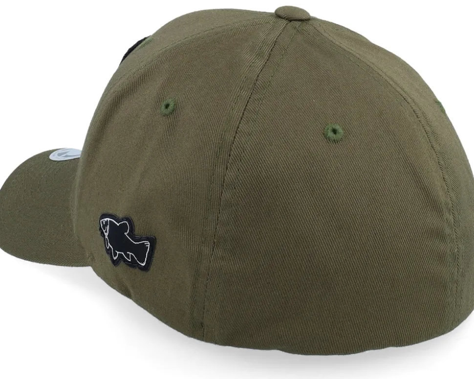 Tinca Tinca Tench Doctor Fish Wooly Combed Olive Flexfit - Skillfish