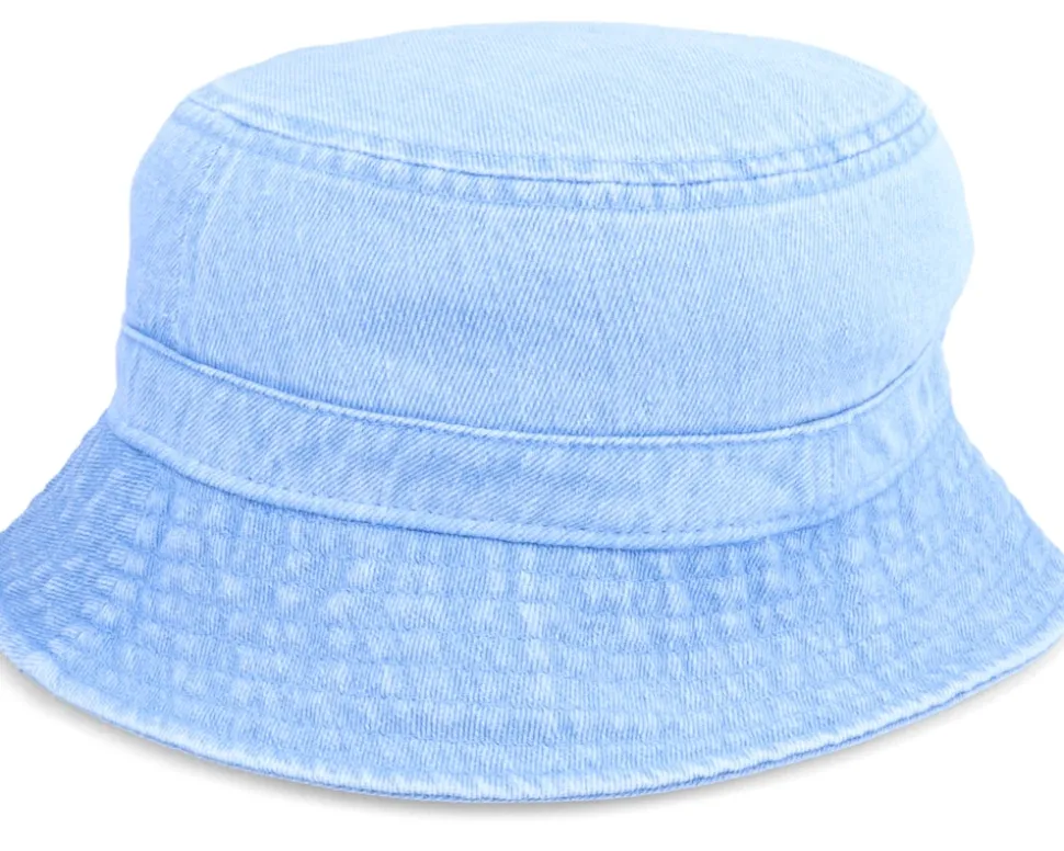 Tiny Bumble Bee Violin Light Blue Denim Bucket - Abducted