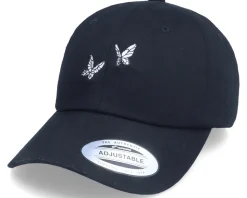 Tiny Butterflies Black Dad Cap - Iconic