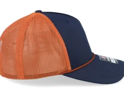 Tiny Moose Antlers Navy/Orange/Dark Orange Rope Trucker - Hunter