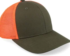 Tiny Moose Dark Mash/Fluorescent Orange Trucker - Hunter