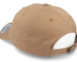 Tiny Paper Plane Tan Dad Cap - Abducted
