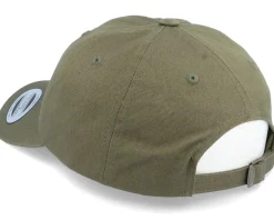 Tiny Razor Blade Olive Dad Cap - Iconic